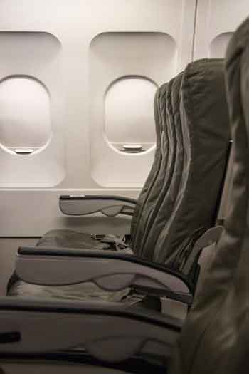 air plane seats and poor posture