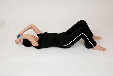 triceps extension from floor osteoporosis exercise